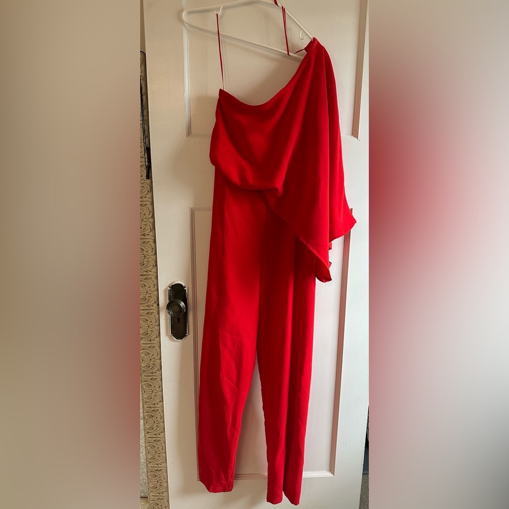 Red jumpsuit. Brand new with tags.